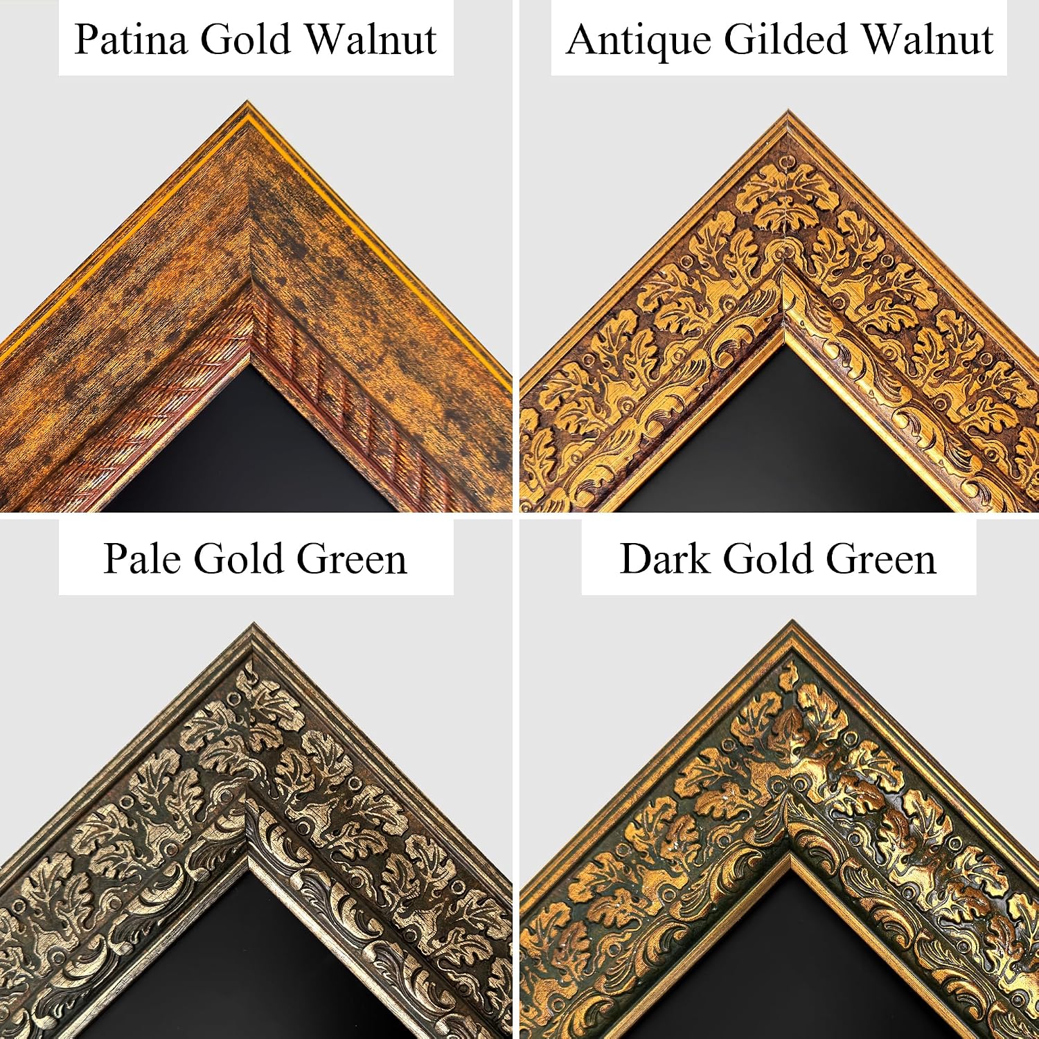 Patina Gold Walnut 50' TV frame - Compatible ONLY with Samsung The Frame TV (Fits 2021-2026 models, model codes: 50LS03A/B/C/D/FA/HE)