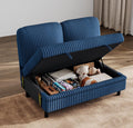 LINSY HOME Module for Sectional Sleeper Sofa Couch, Plush Corduroy Customizable Sleeper Sofa - Pull Out Sofa, Storage Double Seater, Storage Chaise, Armrest, Storage Ottoman, Corner Seat