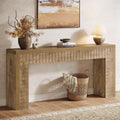 Tribesigns 70.9-Inch Extra Long Console Table for Entryway, Narrow Sofa Table Behind Couch, Suitable for Hallway, Foyer, Living Room