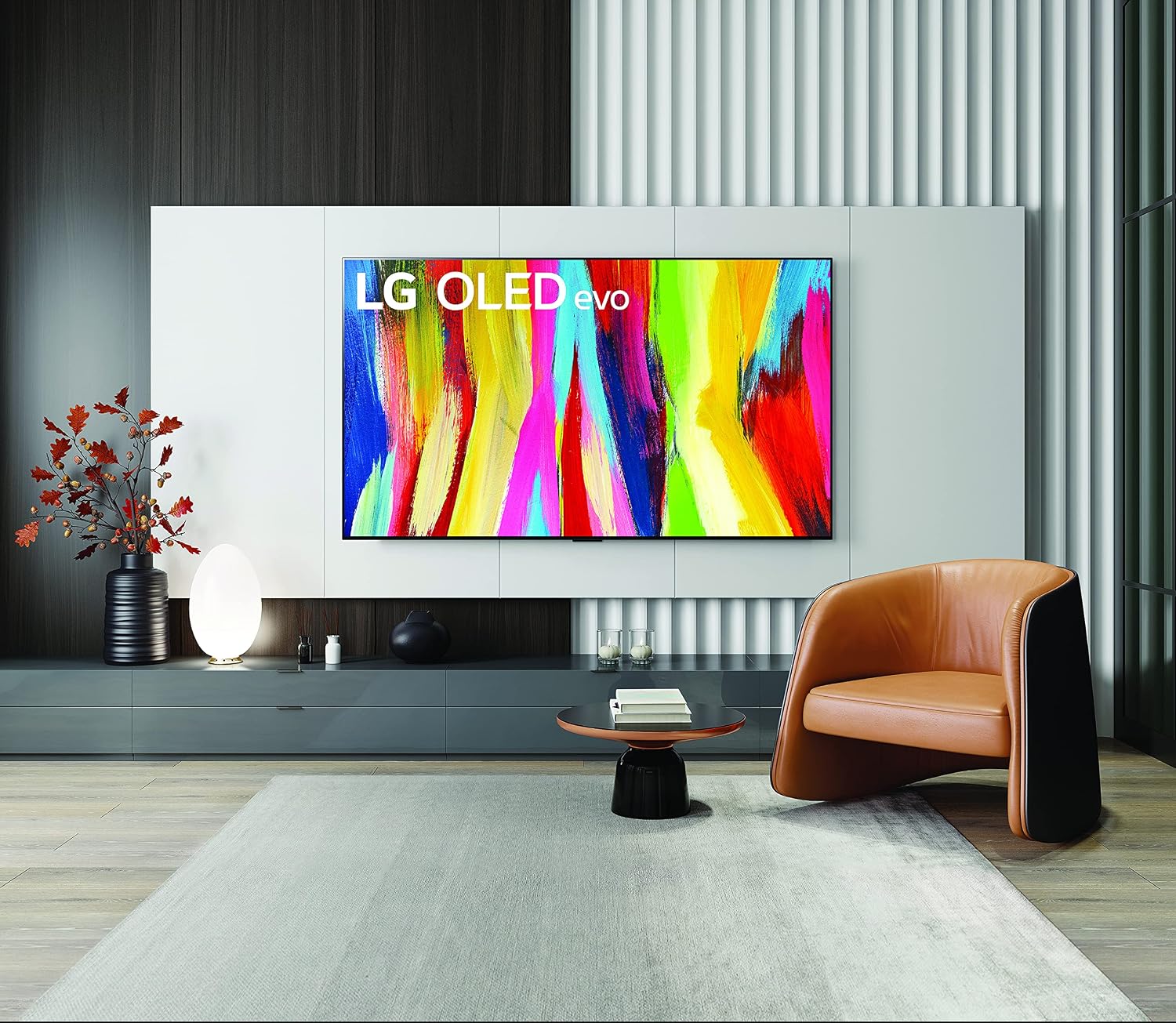LG 55-Inch Class OLED evo C2 Series Alexa built-in 4K Smart TV, 120Hz Refresh Rate, AI-Powered 4K, Dolby Vision IQ and Atmos, WiSA Ready, Cloud Gaming (OLED55C2PUA, 2022) (Renewed)