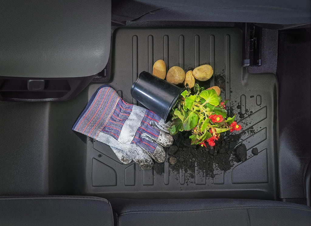SMARTLINER All Weather Custom Fit Cargo Liner Trunk Floor Mat Compatible with 2019-2025 Toyota RAV4