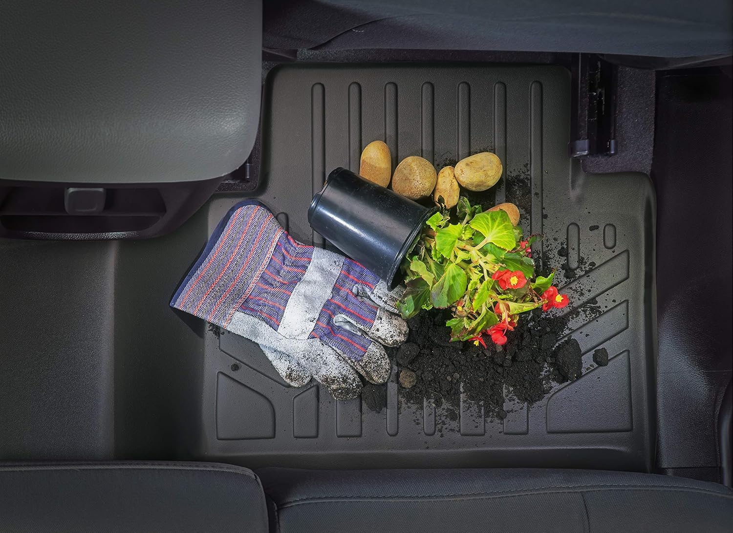MAXLINER Floor Mats 2 Rows and Cargo Liner Set for 2017-2025 Jeep Compass