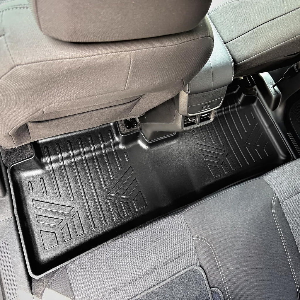 SMARTLINER Custom Fit All Weather Protection Black 2 Row Floor Liners Compatible with 2025-2026 GMC Terrain/Chevrolet Equinox (Fits All Models)