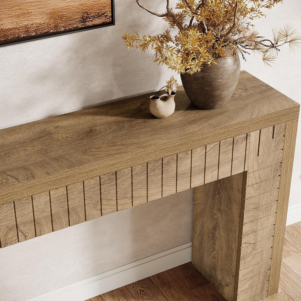 Tribesigns 70.9-Inch Extra Long Console Table for Entryway, Narrow Sofa Table Behind Couch, Suitable for Hallway, Foyer, Living Room