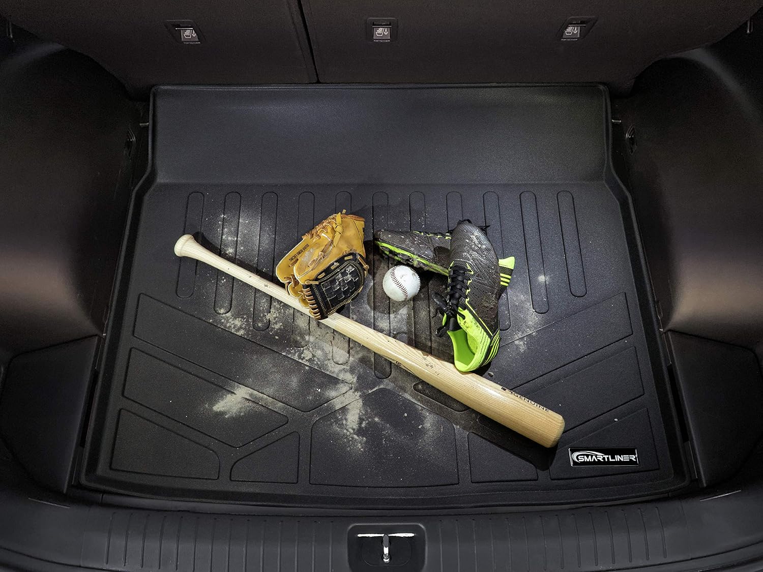 SMARTLINER - All Weather Custom Fit Cargo Trunk Liner Floor Mat - - Compatible with 2015-2021 Subaru WRX