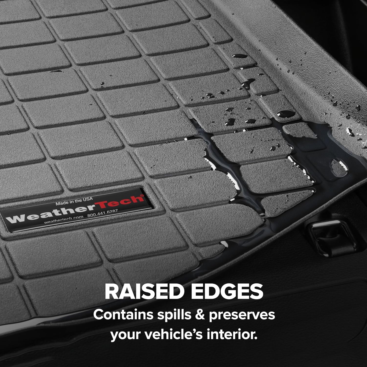 WeatherTech Cargo Trunk Liner for Toyota 4Runner, Behind 2nd Row (42175), Grey