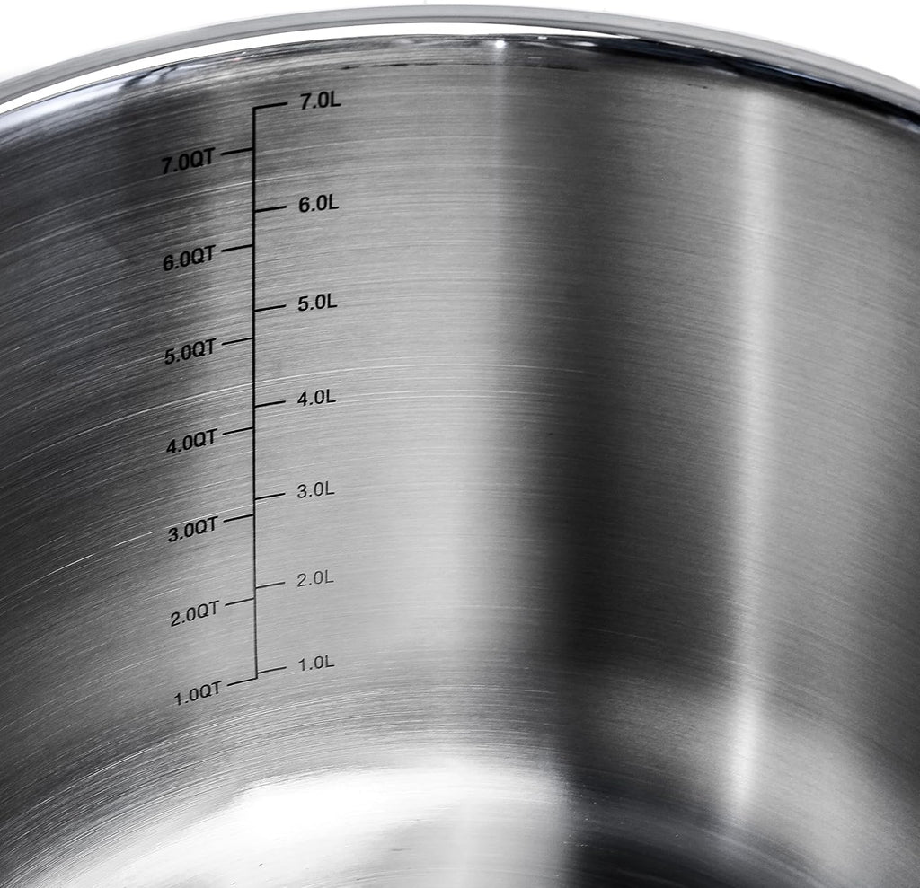 BergHOFF Professional 18/10 Stainless Steel Tri-Ply 3Pc Steamer Set, Induction Cooktop Ready, Fast, Evenly Heat, Oven Safe