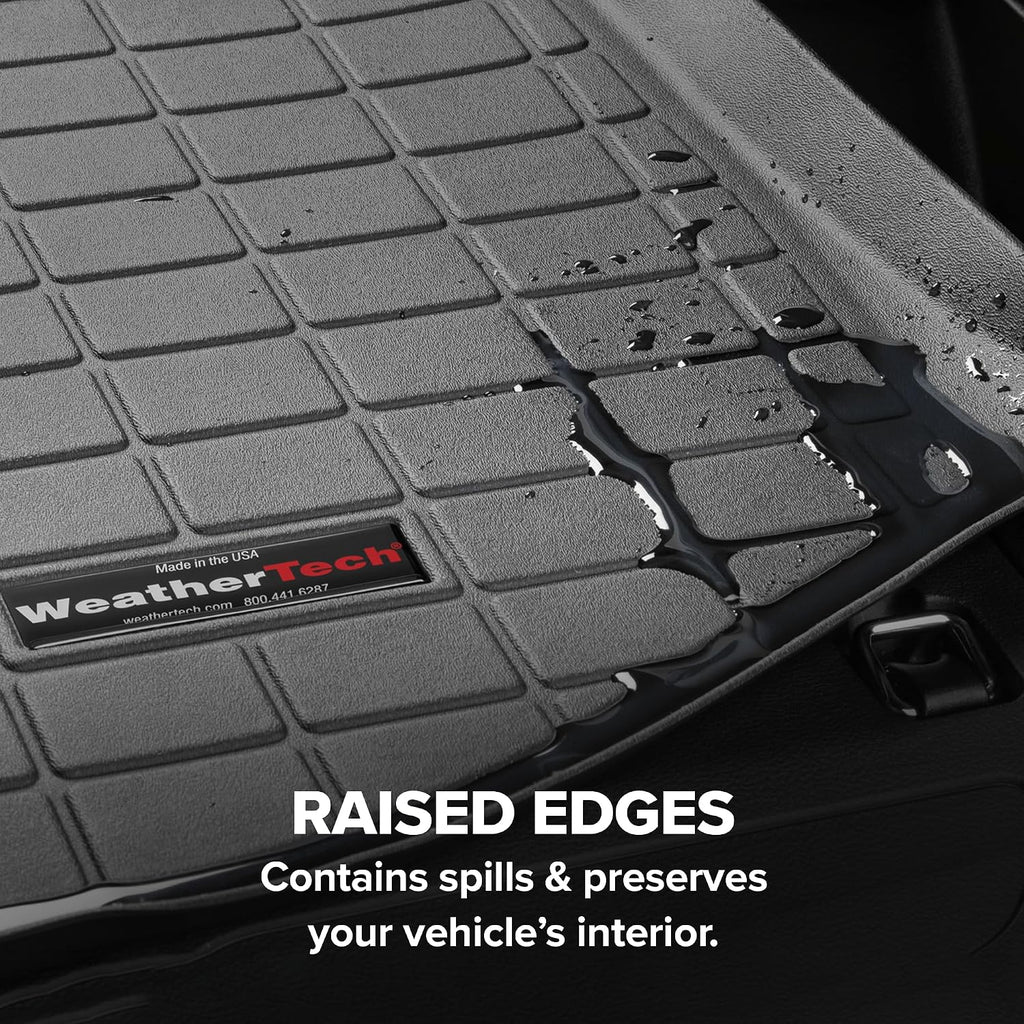 WeatherTech Cargo Trunk Liner for Tesla Model 3, Model 3 - Trunk (401474), Black